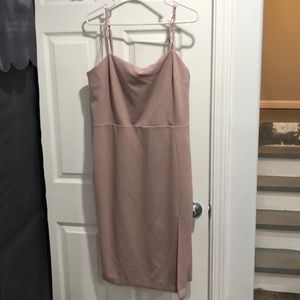 Express Dress in Blush Pink